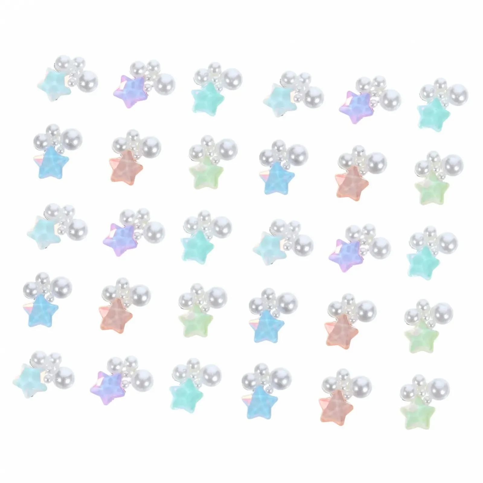 Підвіски для нігтів, намистини, прикраси, зірки, стрази для нігтів, підвіска для манікюру, дорогоцінні камені, фото №1