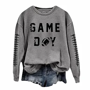 Спортивная Толстовка Женская С графикой Длинный рукав Свободный крой Осень - Фото 1