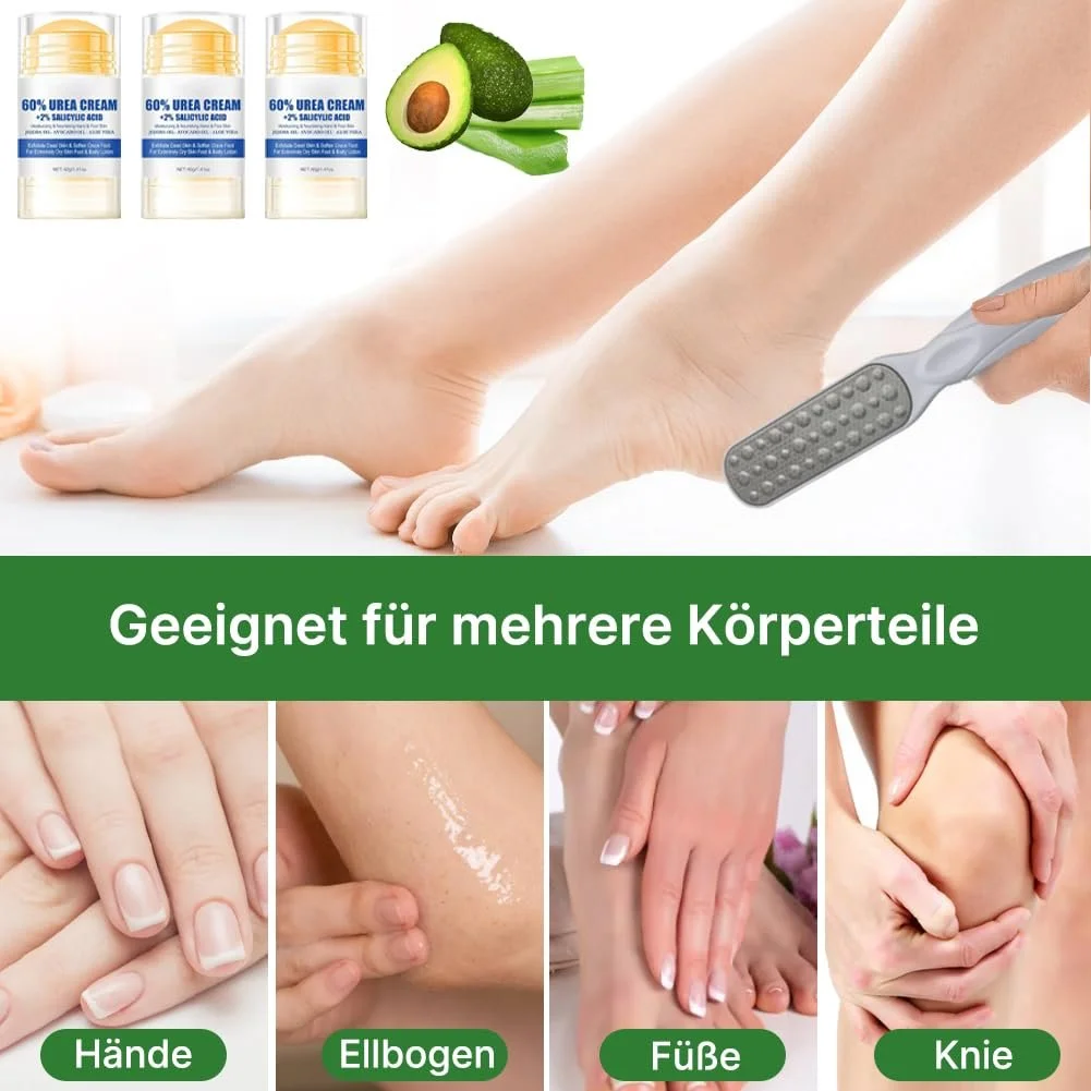 Набор кремов для ног Holoras 60% Urea Salicylic Acid 3 шт с 2 терками, фото №4 Набор кремов для ног Holoras 60% Urea Salicylic Acid 3 шт с 2 терками, фото №4