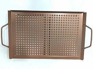 Переносной мангал барбекю решетка гриль 6103 40х28см synthetic.ua - Фото 1