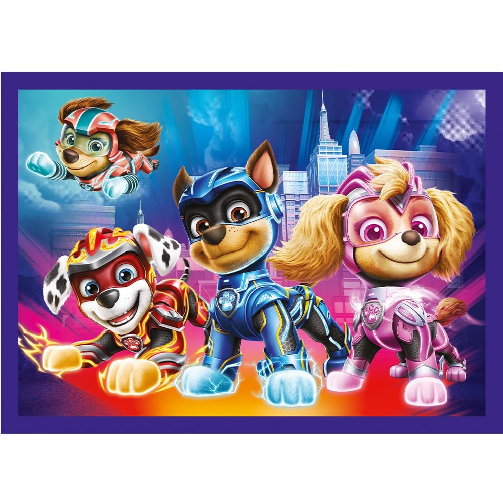 Пазл Trefl Paw Patrol: The Mighty Movie The Heroes To Help 4-в-1 35-70 елементів, фото №8