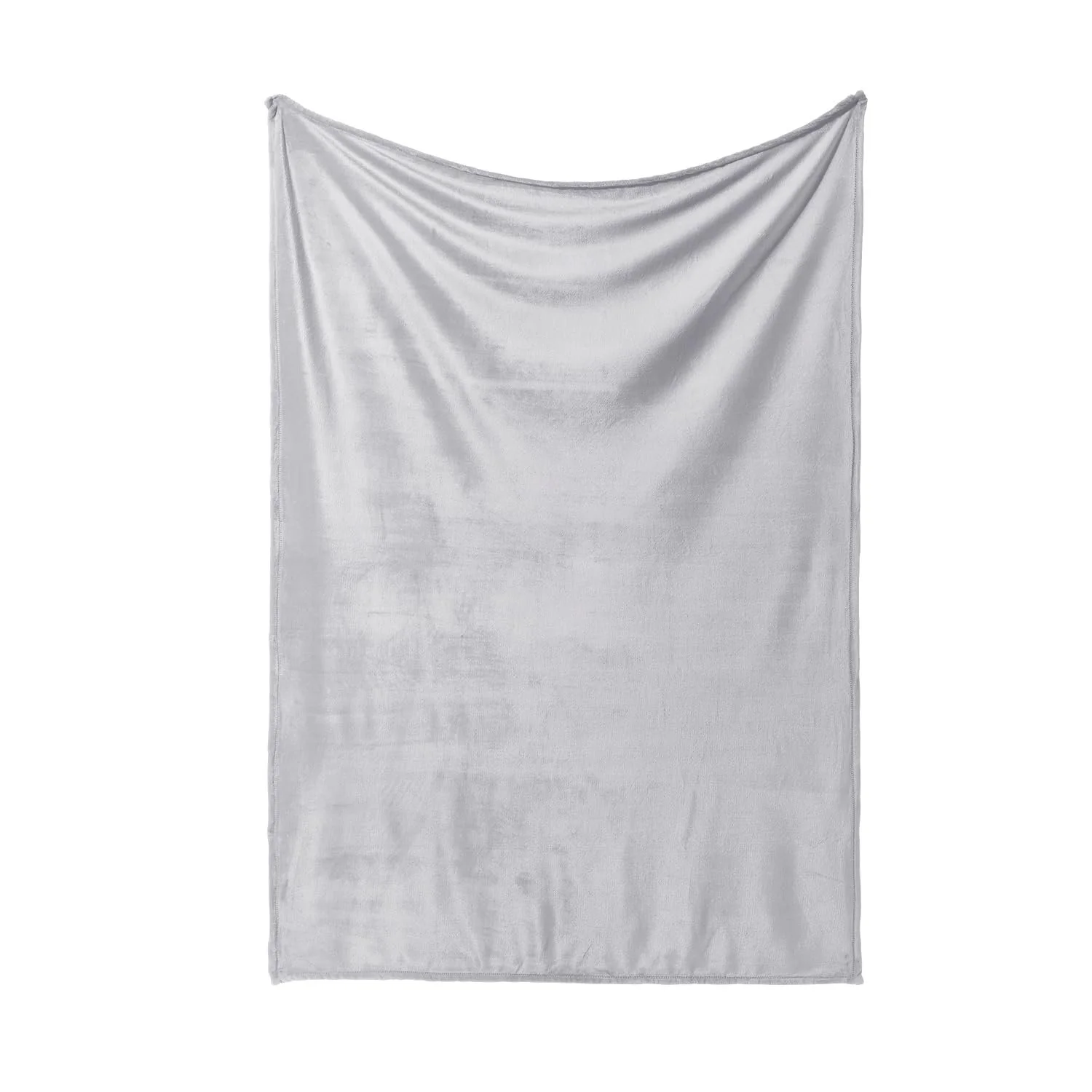 Одеяло FEBE Мягкое Пушистое Гладкое Серое, 160 x 200 см, Покрывало, Флисовое одеяло, Фланелевое одеяло, Одеяло для дивана, Одеяло, Двустороннее одеяло как накидка на диван или одеяло для гостиной, фото №4