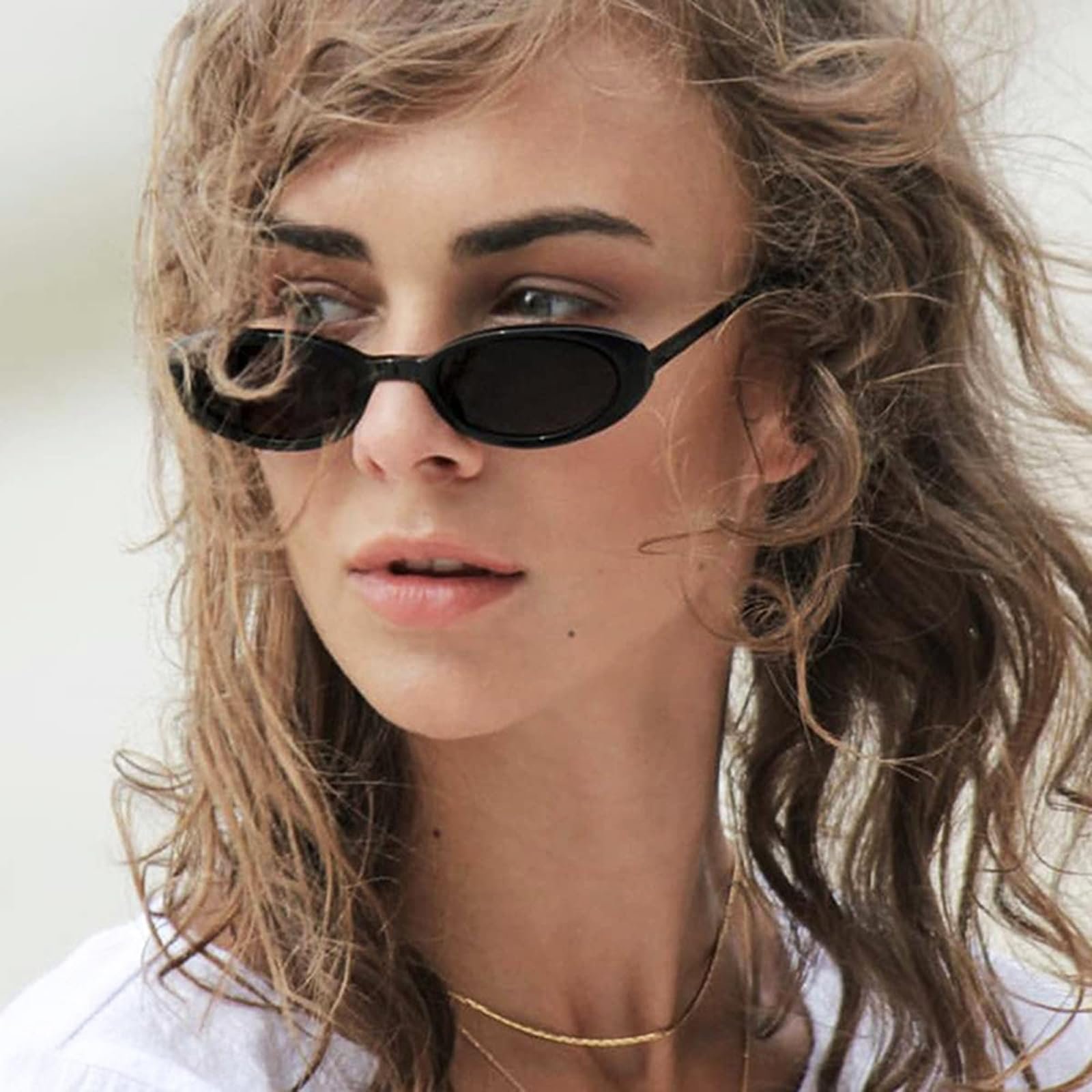 Сонцезахисні окуляри Johiux Vintage Oval 2 шт, фото №9