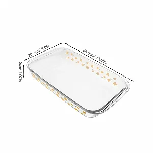 Форма для запекания прямоугольная стеклянная термостойкая для духовки и микроволновой печи цена на synthetic.ua - Фото 1 Форма для запекания прямоугольная стеклянная термостойкая для духовки и микроволновой печи synthetic.ua - Фото 1