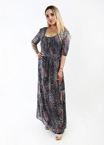 Платье 3SUISSES M Серый (GDG-20011814-Gray) synthetic.ua - Фото 1