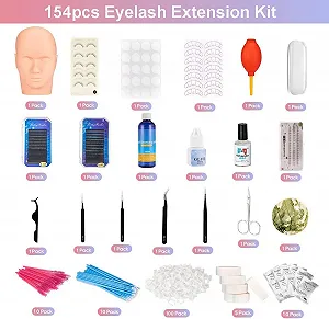 Набір для нарощування вій / Навчальний / 21 шт synthetic.ua - Фото 1