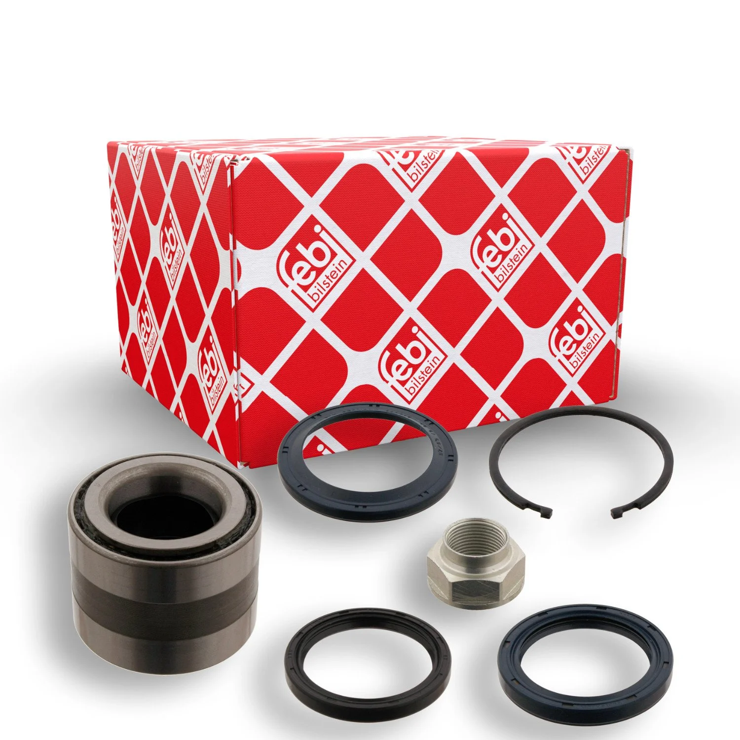 Комплект подшипника ступицы FEBI BILSTEIN 29939 для SUBARU, задний мост слева, фото №1