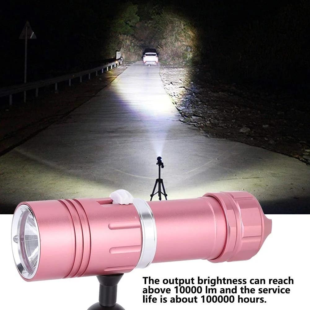 Фонарь Garosa L2 LED 10000 LM, плавная регулировка яркости, фото №5