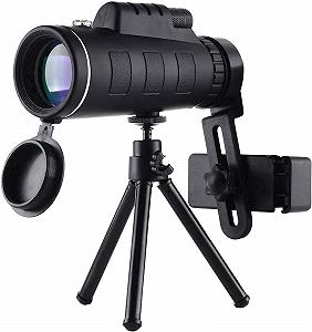 Монокуляр JYCCH Тeleskop 40X60 з тримачем для смартфона, штативом, подвійним фокусом для спостереження за птахами, кемпінгу - Фото 1