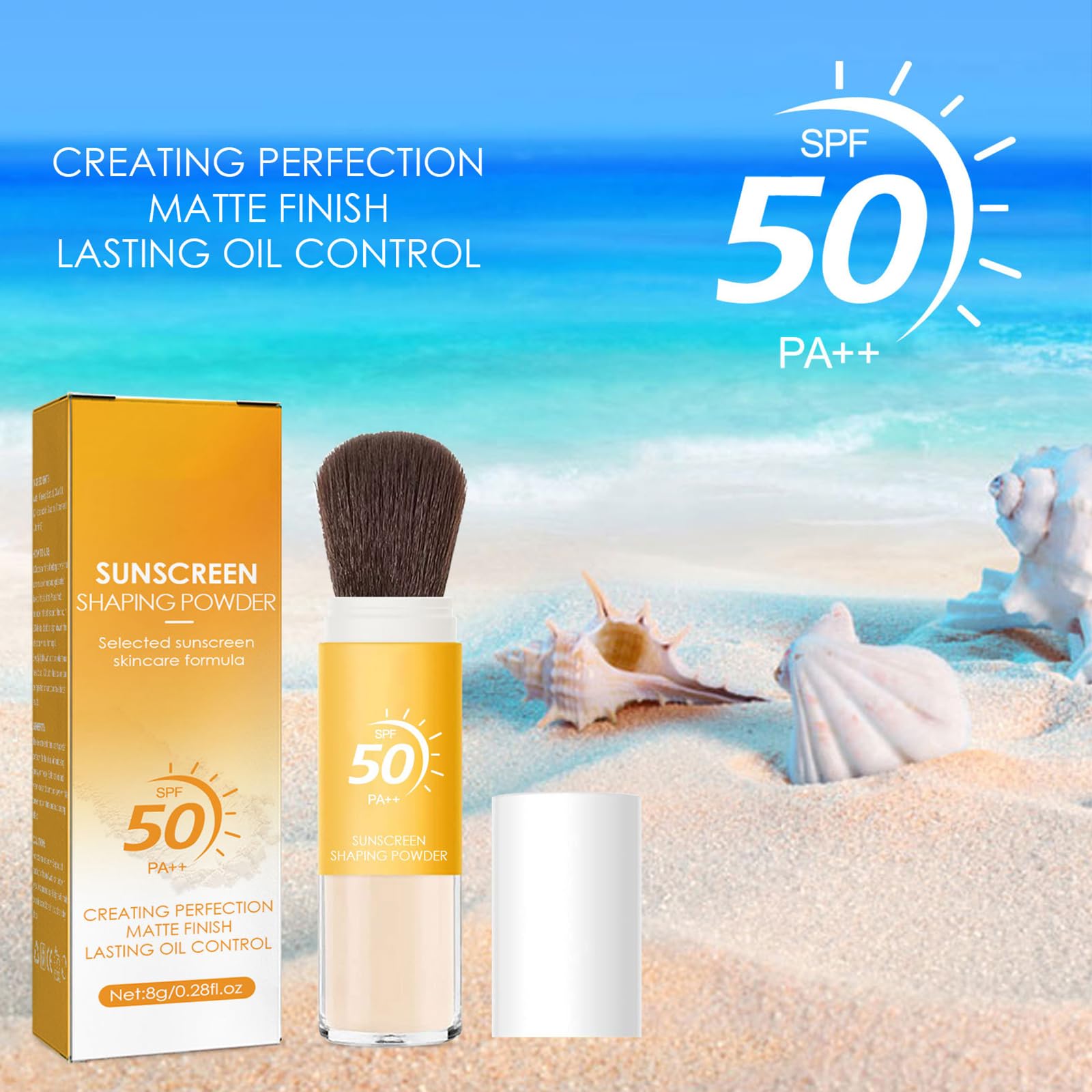 Пудра Elizavecca SPF 50 Солнцезащитная Минеральная Рассыпчатая Пудра, фото №4