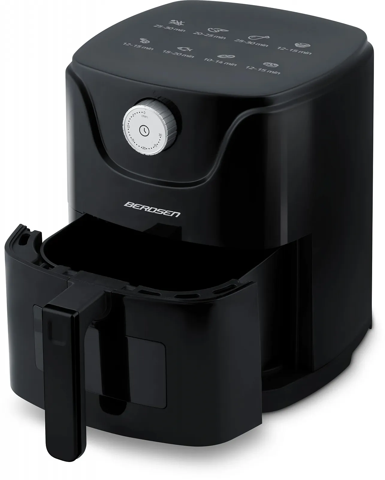 Мультипіч Berdsen 2.5 L 1000 W 8 програм з оглядовим вікном Black, фото №4 Мультипіч Berdsen 2.5 L 1000 W 8 програм з оглядовим вікном Black, фото №4