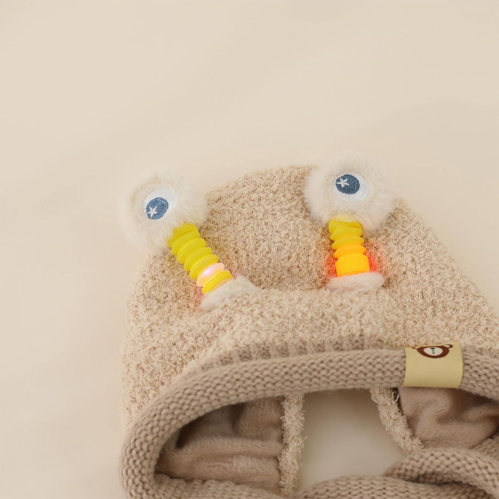 Вязана шапка Frosch дитяча зимова з вушками, фото №5 Вязана шапка Frosch дитяча зимова з вушками, фото №5