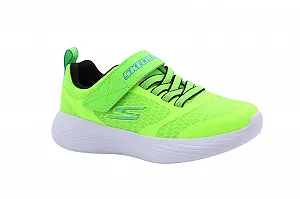 Кроссовки Skechers Go Run 400 V2 Goltran, лайм, размер 13 UK (детский) - Фото 1