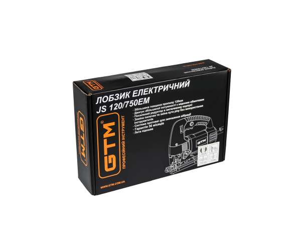 Лобзик JS120/750EM 750Вт 800-3000х/хв, Quick Fix дерево/кол.мет/сталь-120/24/10мм, фото №3