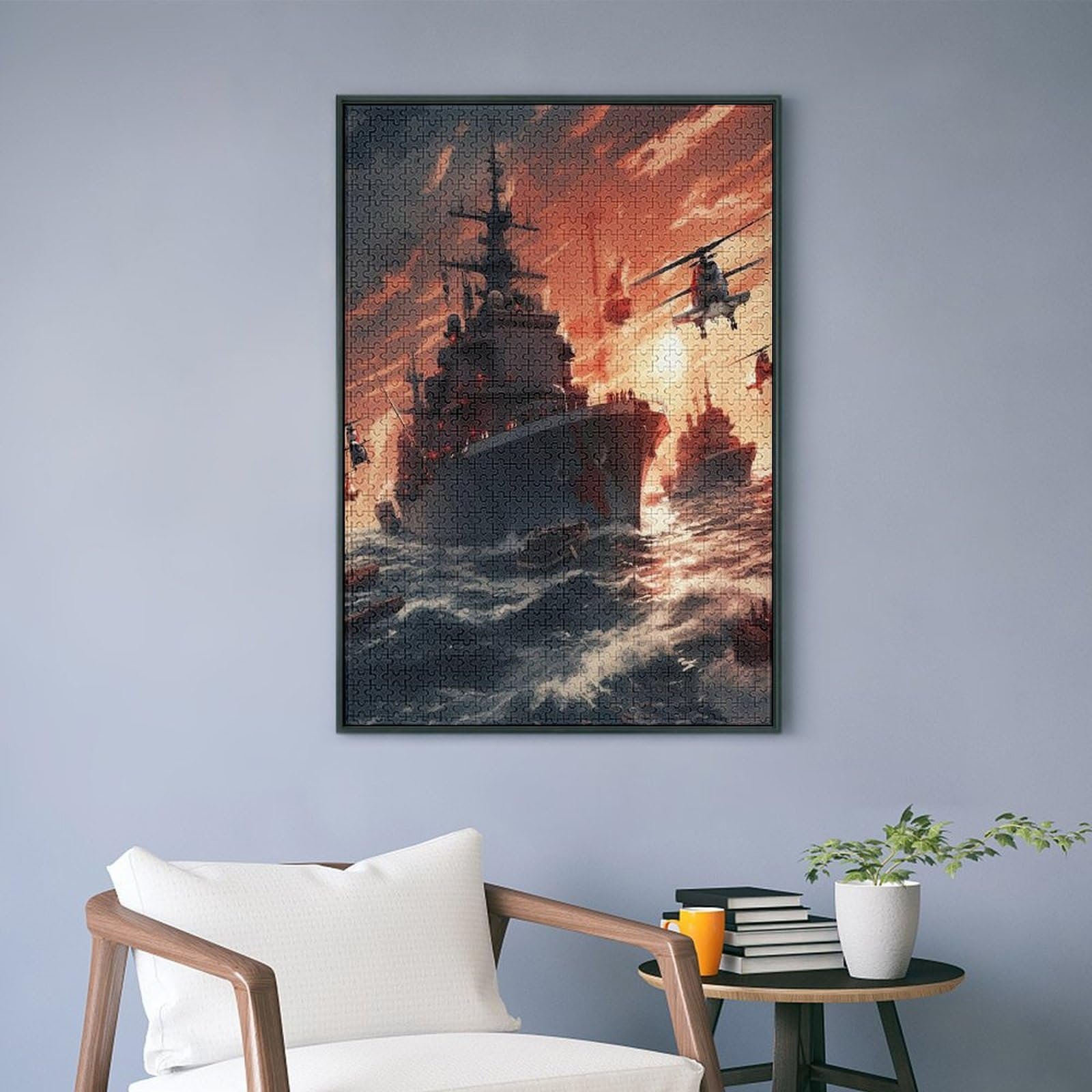 Пазл Warship 1000 деталей Деревянный 78 x 53 см, фото №8