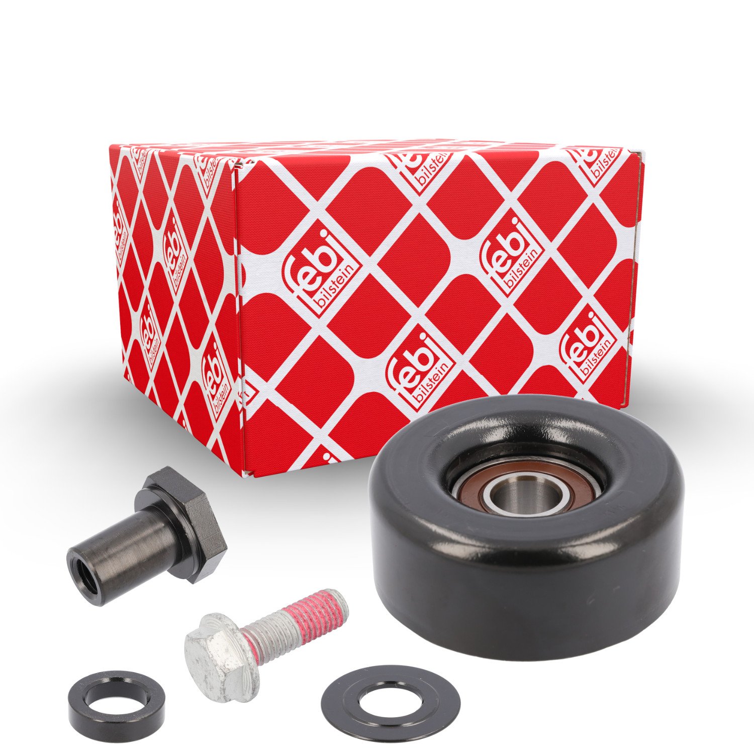 Ролик обвідний/напрямний поліклинового ременя FEBI BILSTEIN 34533 для PORSCHE, фото №1 Ролик обвідний/напрямний поліклинового ременя FEBI BILSTEIN 34533 для PORSCHE, фото №1