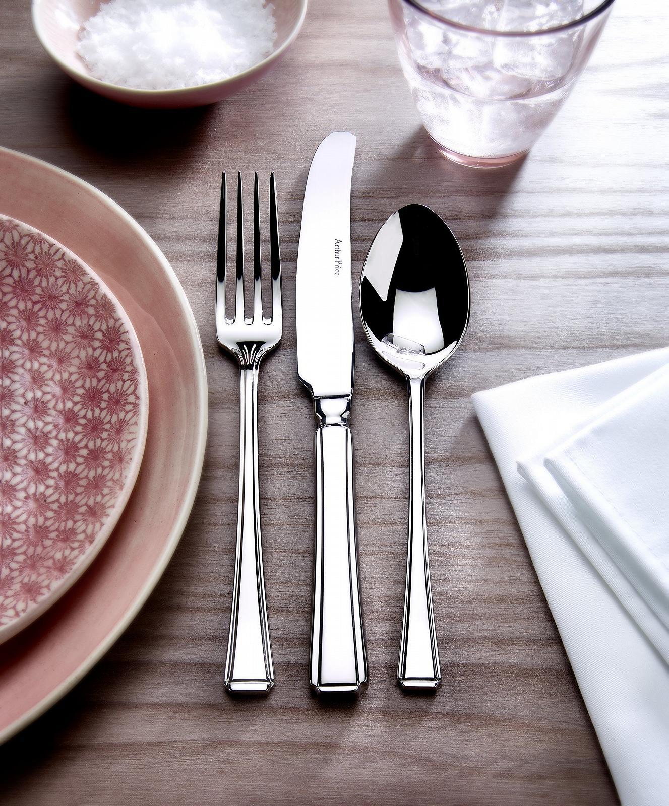 Набір столових приборів Arthur Price Every Day Harley на 6 персон, 24 предмети, нержавіюча сталь, срібний, фото №2 Набір столових приборів Arthur Price Every Day Harley на 6 персон, 24 предмети, нержавіюча сталь, срібний, фото №2