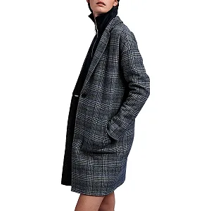 Пальто GANT Regular Fit Сірий - Фото 1