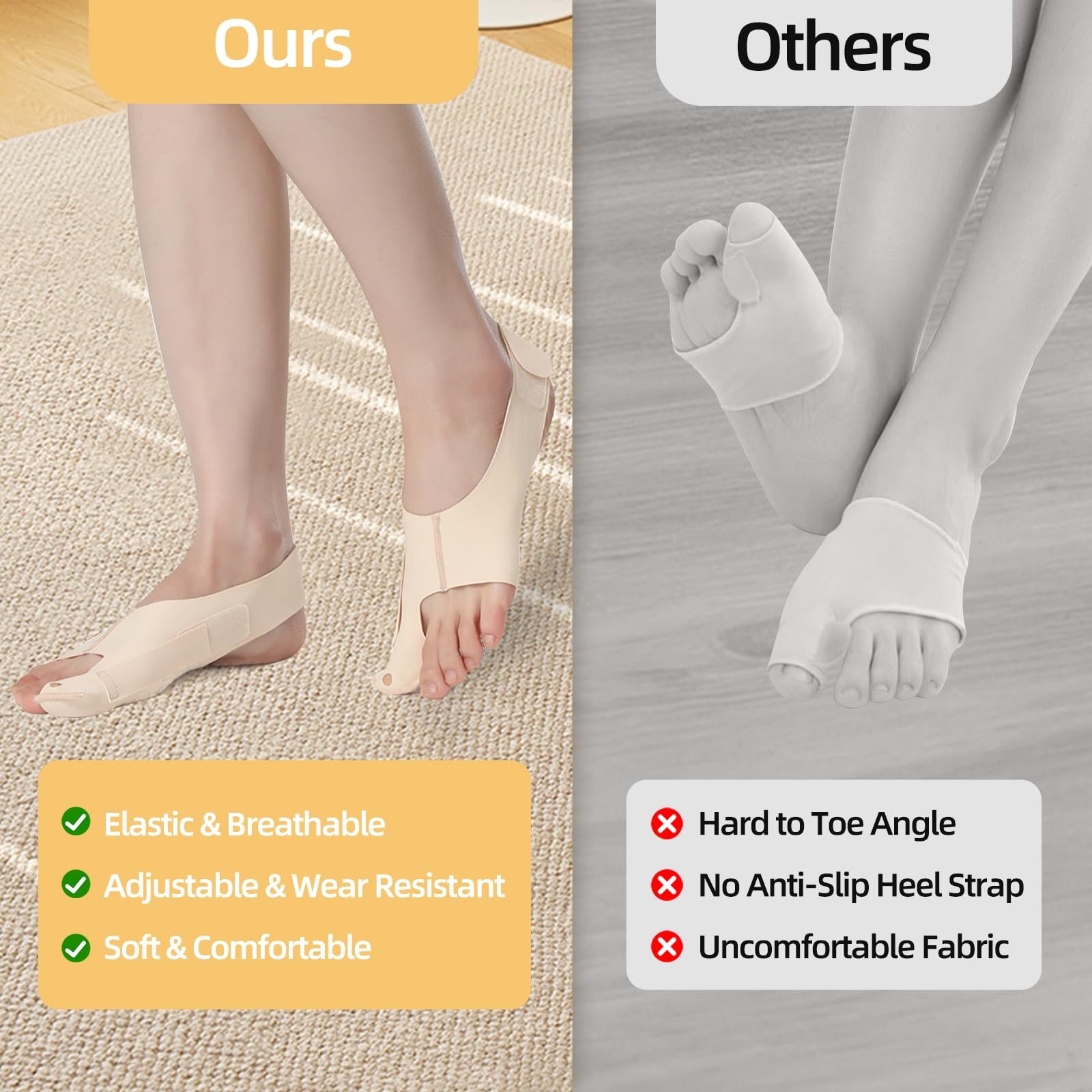 Шина для великого пальця стопи Hallux Valgus, розмір M, для правої ноги., фото №6 Шина для великого пальця стопи Hallux Valgus, розмір M, для правої ноги., фото №6