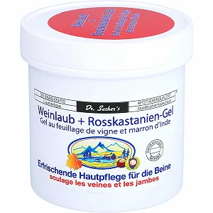 Гель для ног Dr. Sacher´s Листья винограда + Конский каштан 250 мл - Фото 1