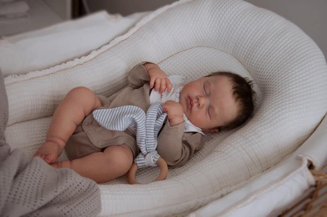 Лялька Zero pam Reborn Baby Full Silicone Lifelike Boy 50 см, фото №3