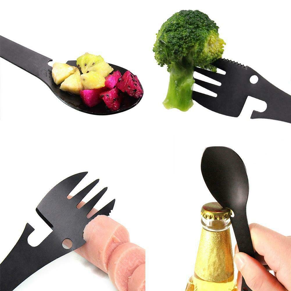 Spork EcoSlurps Титановий З чохлом і затискачем Для кемпінгу, фото №2 Spork EcoSlurps Титановий З чохлом і затискачем Для кемпінгу, фото №2
