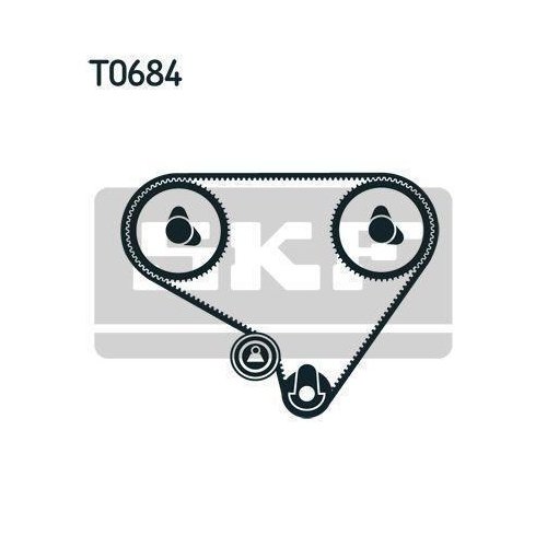 Комплект ГРМ SKF VKMA 92004 для NISSAN, фото №2