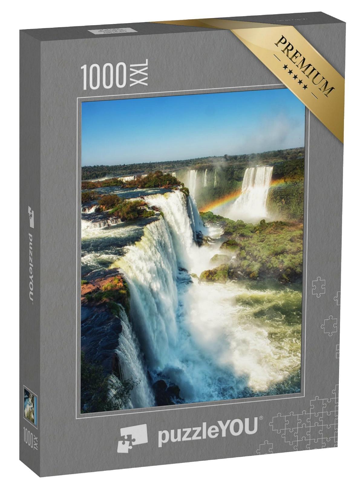 Пазл Puzzle Collection South America Foz de Iguazu, Giant Waterfalls, Iguazu National Park, Argentina 1000 элементов XXL, фото №1 Пазл Puzzle Collection South America Foz de Iguazu, Giant Waterfalls, Iguazu National Park, Argentina 1000 элементов XXL, фото №1