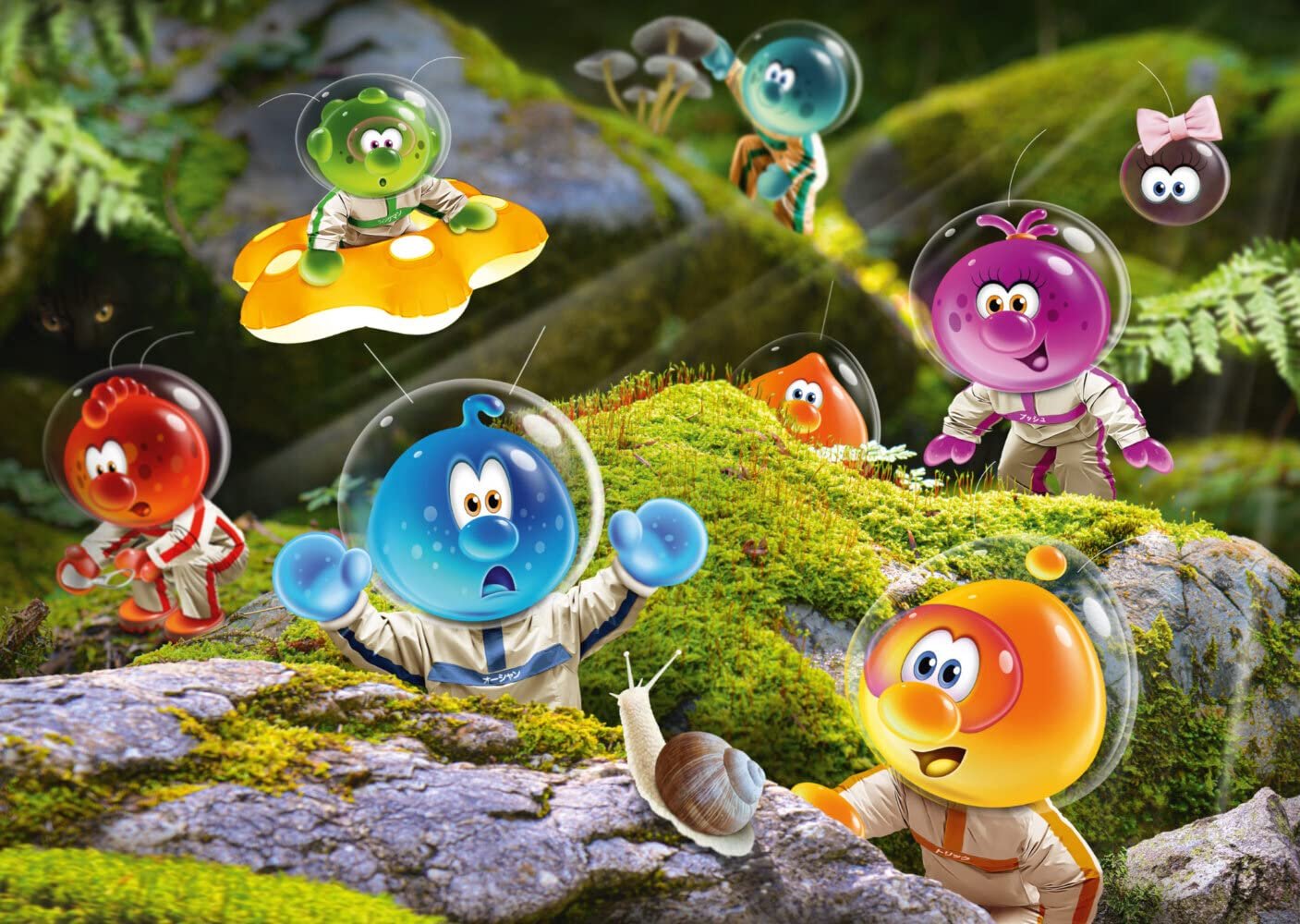 Пазл Schmidt Spiele Spacebubble Club 59942 1000 деталей Arrival in the Moss Forest, фото №5