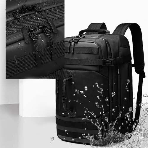 Рюкзак городской Ozuko 9242L 35л с отделением для ноутбука до 17 Black 16205, фото №6 Рюкзак городской Ozuko 9242L 35л с отделением для ноутбука до 17 Black 16205, фото №6