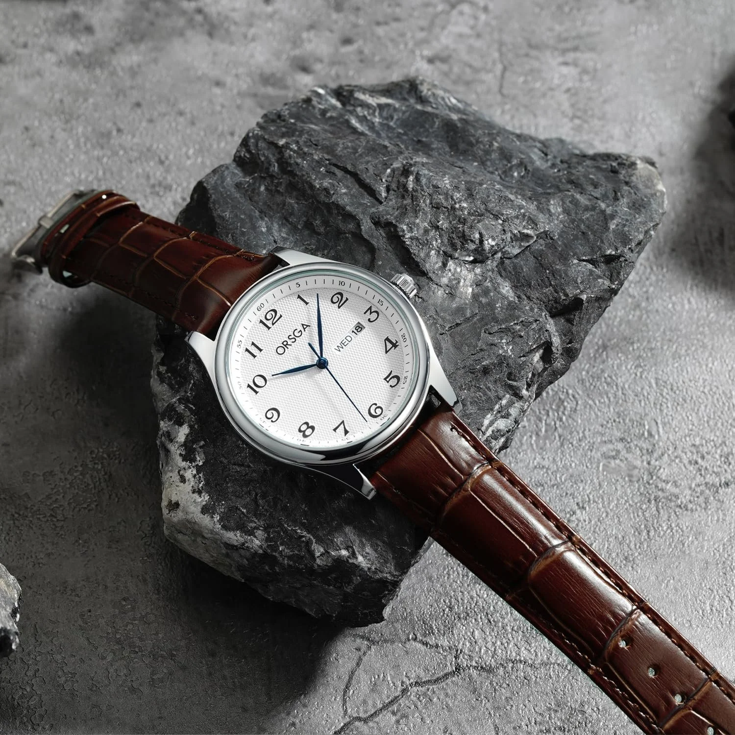 Годинник CIVO Аналоговий з датою та шкіряним ремінцем 40 мм, фото №5 Годинник CIVO Аналоговий з датою та шкіряним ремінцем 40 мм, фото №5