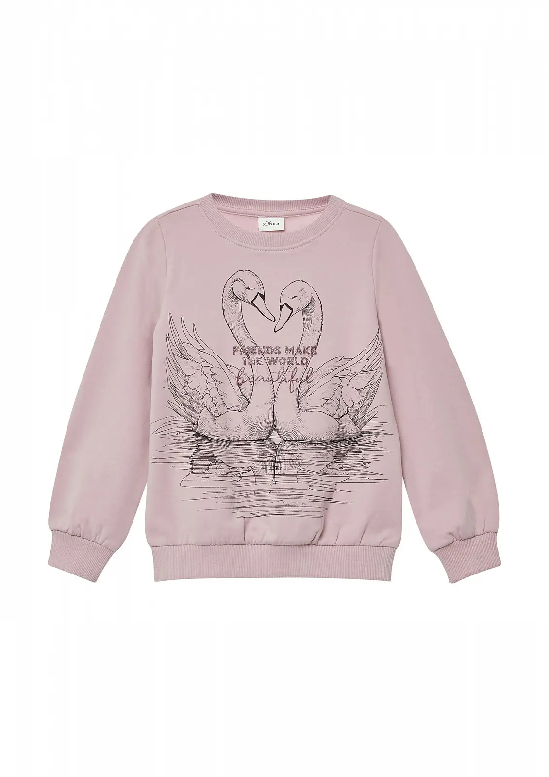 Толстовка s.Oliver для дівчат з блискучим принтом, фото №1