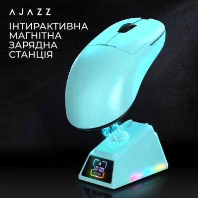 Мышка Ajazz AJ159 APEX Wireless/Bluetooth/USB Blue (AJM159-A-BLUE), фото №9 Мышка Ajazz AJ159 APEX Wireless/Bluetooth/USB Blue (AJM159-A-BLUE), фото №9