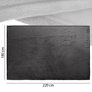 Покривало Visaggio Cashmere Touch, 180 x 220 см, флісова, Покривало для дивану synthetic.ua - Фото 1