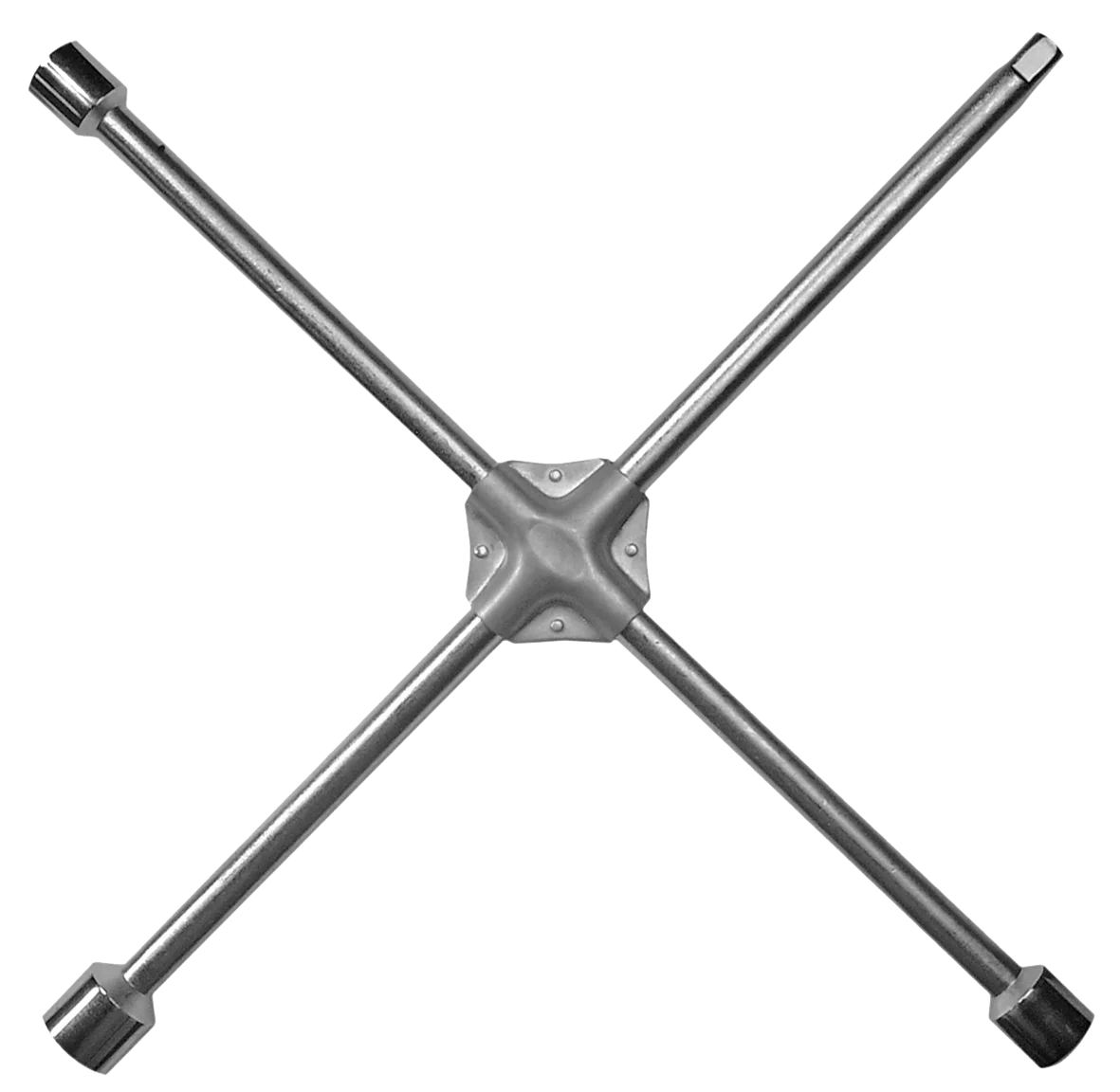 Крестообразный баллонный ключ SW-STAHL 02100L, 1/2", 17-19-21 мм, фото №1