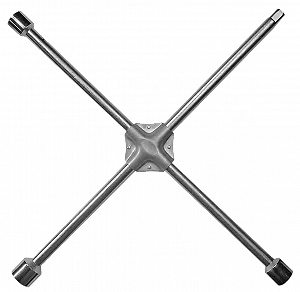 Крестообразный баллонный ключ SW-STAHL 02100L, 1/2", 17-19-21 мм - Фото 1