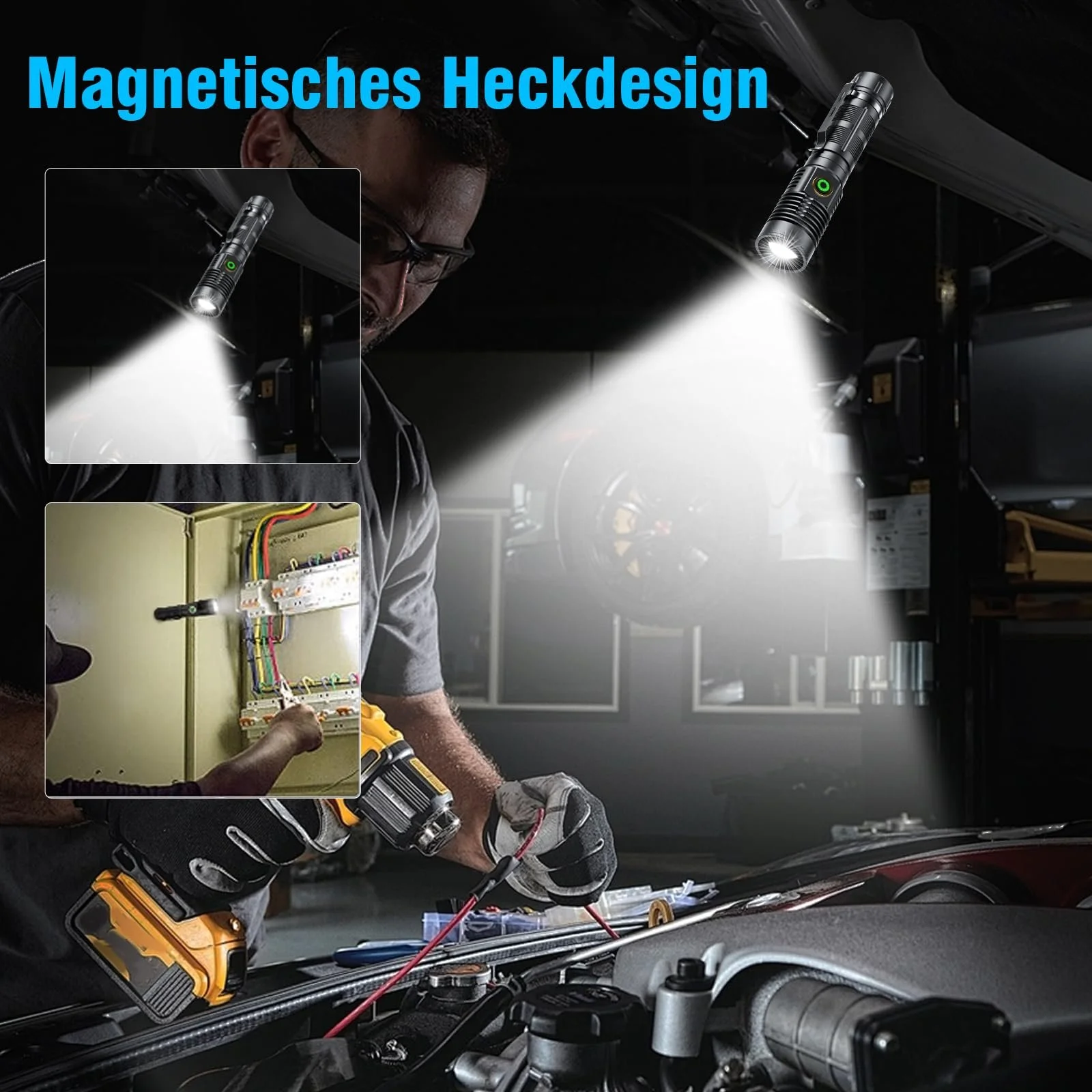 Ліхтар LED Banral, надзвичайно яскравий, міні з кобурою, 4 режими, плавне регулювання яскравості, магнітний, тактичний для вулиці, кемпінгу, поліції, надзвичайних ситуацій, фото №7 Ліхтар LED Banral, надзвичайно яскравий, міні з кобурою, 4 режими, плавне регулювання яскравості, магнітний, тактичний для вулиці, кемпінгу, поліції, надзвичайних ситуацій, фото №7