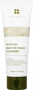 Маска для обличчя BRMUD Relief Mud Pack to Foam Cleaner 110 мл - Фото 1