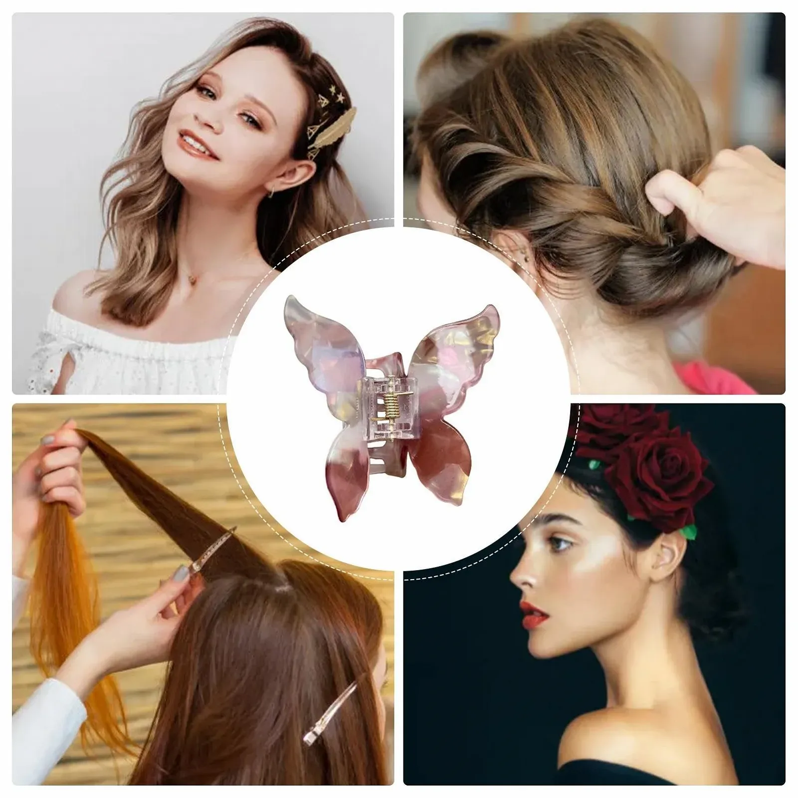 Заколка для волос в виде бабочки, фото №4 Заколка для волос в виде бабочки, фото №4