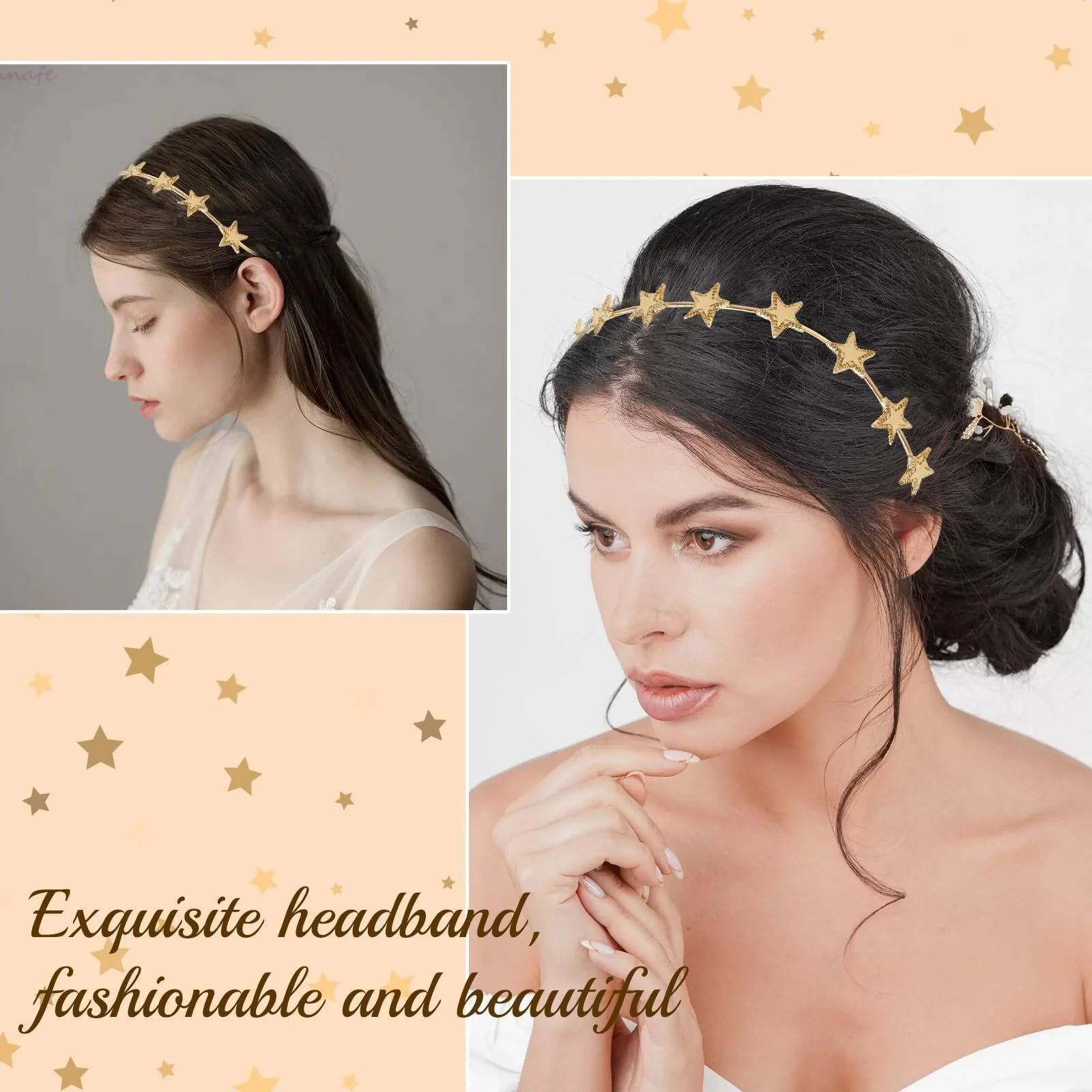 Набор из 2 женских обручей на голову., фото №3 Набор из 2 женских обручей на голову., фото №3