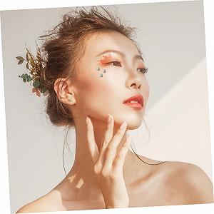 Стразы FRCOLOR 20 листов, стразы для лица, драгоценные камни для ногтей, наклейки для скрапбукинга, фестивальные драгоценности для лица, плоские стразы, детские акриловые наклейки для лица synthetic.ua - Фото 1