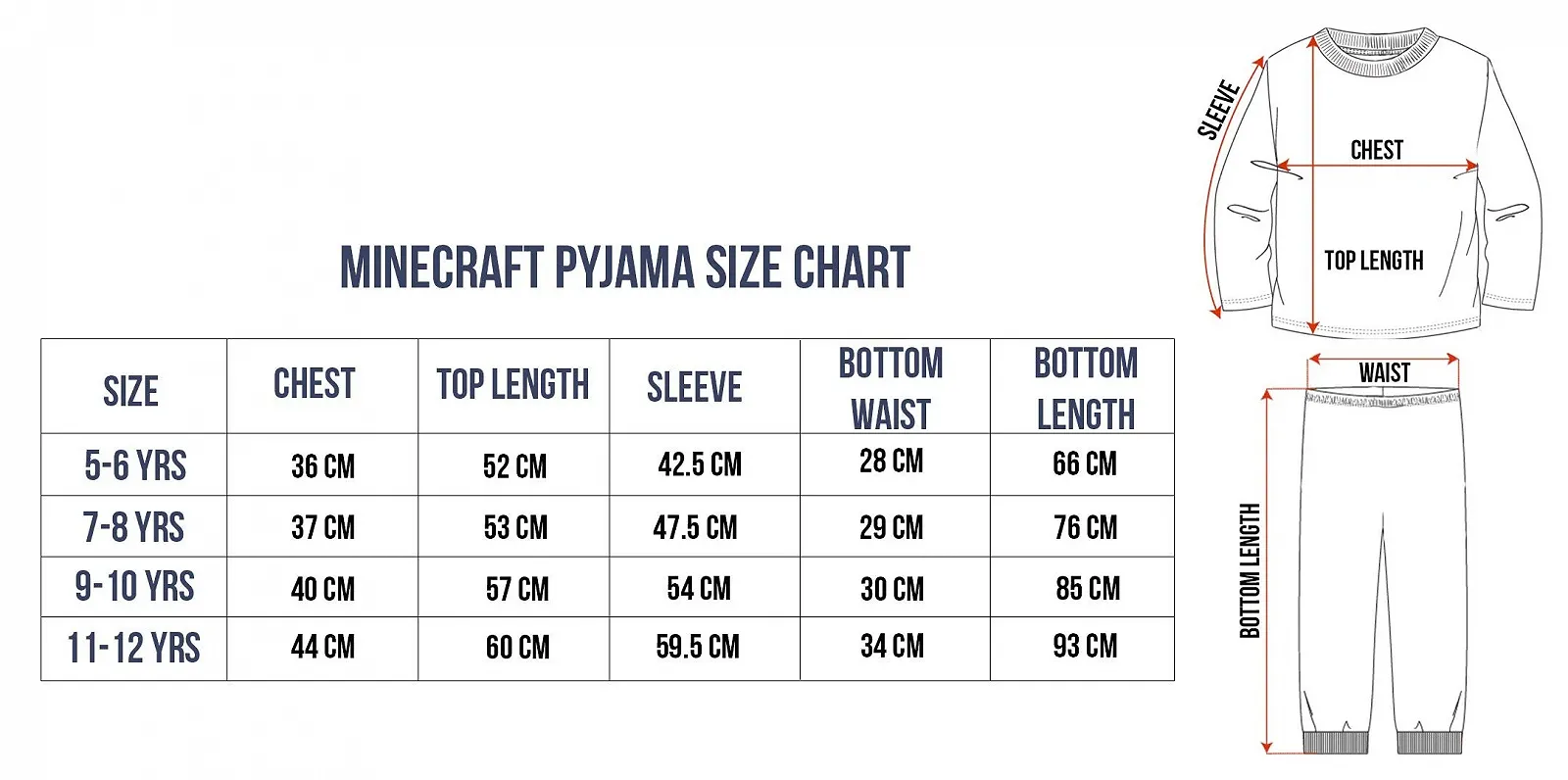 Комплект пижамы с длинными рукавами Minecraft Steve Adventure, фото №2