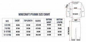 Пижама MINECRAFT с короткими рукавами synthetic.ua - Фото 1
