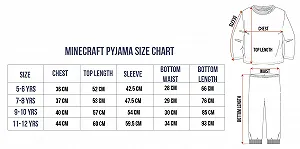 Пижама Minecraft 100% хлопок synthetic.ua - Фото 1