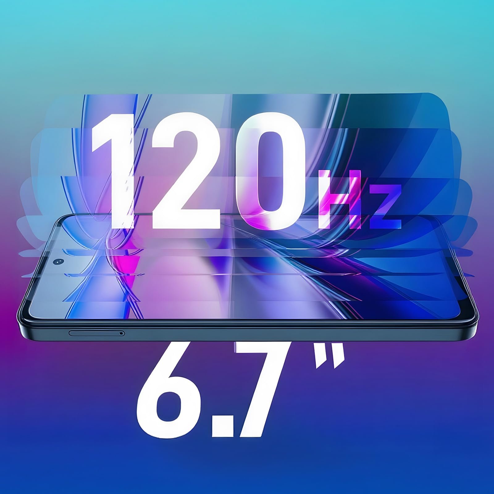 Смартфон nubia Focus 2 5G 6.7" HD+ 108MP 8GB RAM 256GB 5000 мАч Android 15 Dual SIM Черный, фото №7