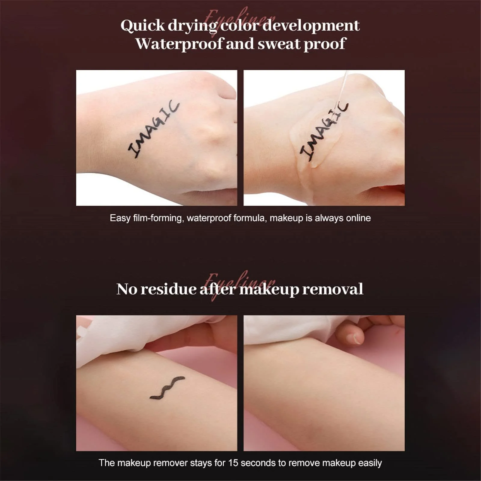 Підводка для очей A Чорний, 2,5 мл, фото №5