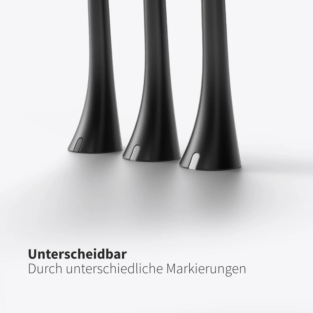 Сменные насадки Zahnheld Pro X-Clean Medium Hard для Gero Sonic эффективная очистка, фото №5