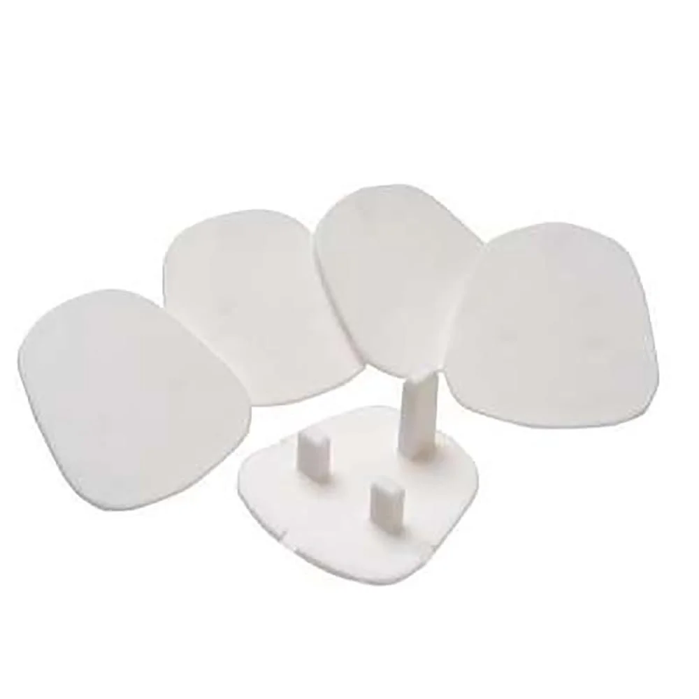 Заглушки для розеток The Home Fusion Company 3-pin ABS 10 шт., фото №1