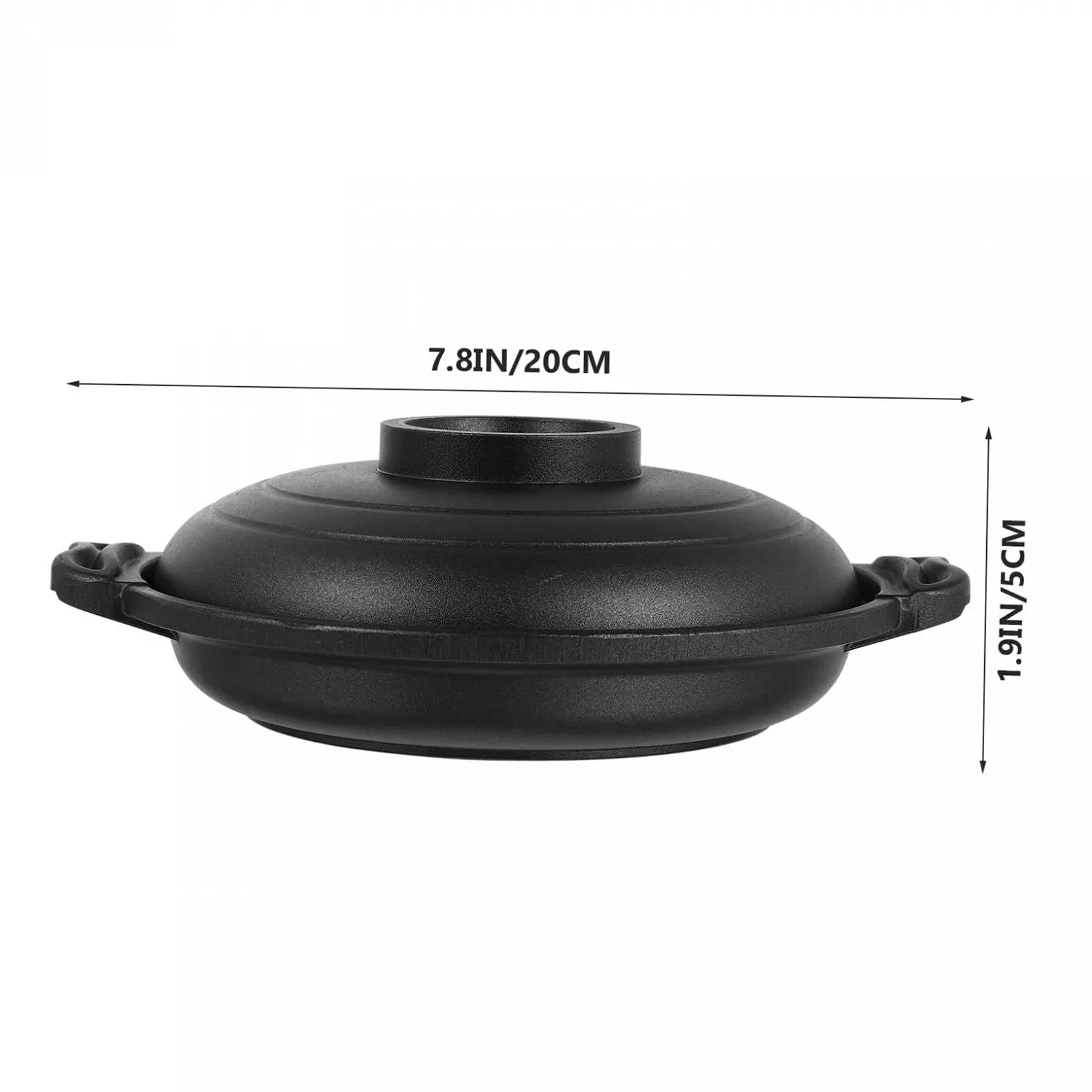 Каструля керамічна TOYANDONA антипригарна з товстими стінками синя, фото №7