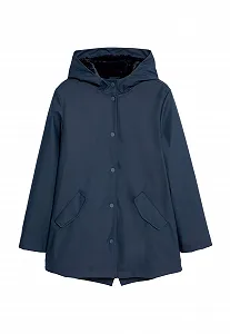 Пальто-бушлат Marks & Spencer з підкладкою зі штучного хутра - Фото 1